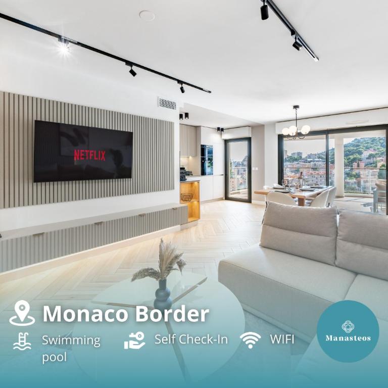 Luxueux appartement - Vue mer - Parking - AZ - Appartement 2 Chambres - 1