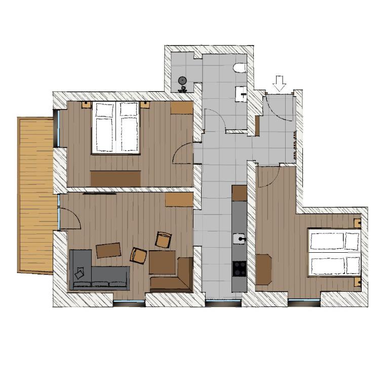 Alpine Homes - Hopfgarten Zentrum - Apartment mit 2 Schlafzimmern - 4