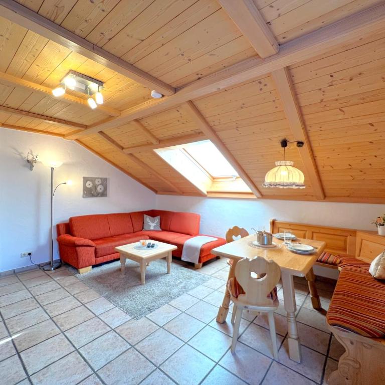 Ferienwohnung Ferienidyll am Forrgensee - Apartamento con vistas a las montañas - 3