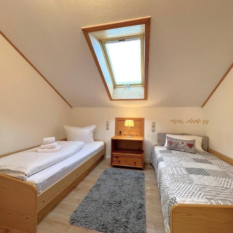 Ferienwohnung Ferienidyll am Forrgensee - Apartamento con vistas a las montañas - 11