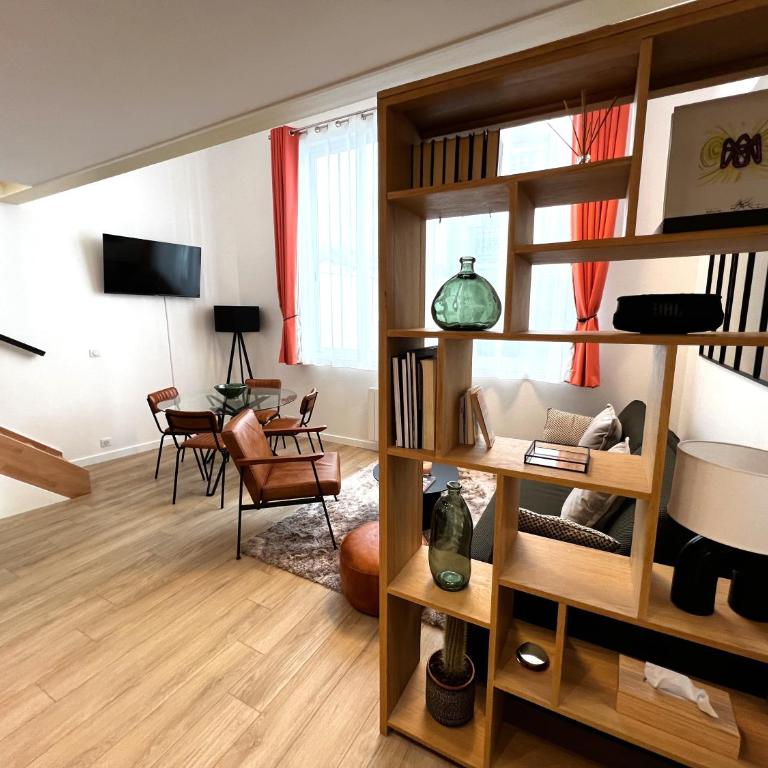Apollinaire Luxury Loft - AC - Ideal Location - Peaceful - Appartement 2 Chambres - 27