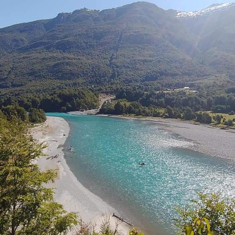 Cabañas Los Ranchos del Puelo - Habitación Doble con vistas al parque - 10