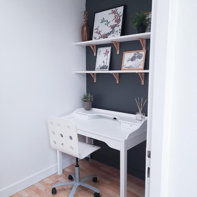 Duplex lumineux avec bureau séparé dans le centre - Appartement 1 Chambre - 7