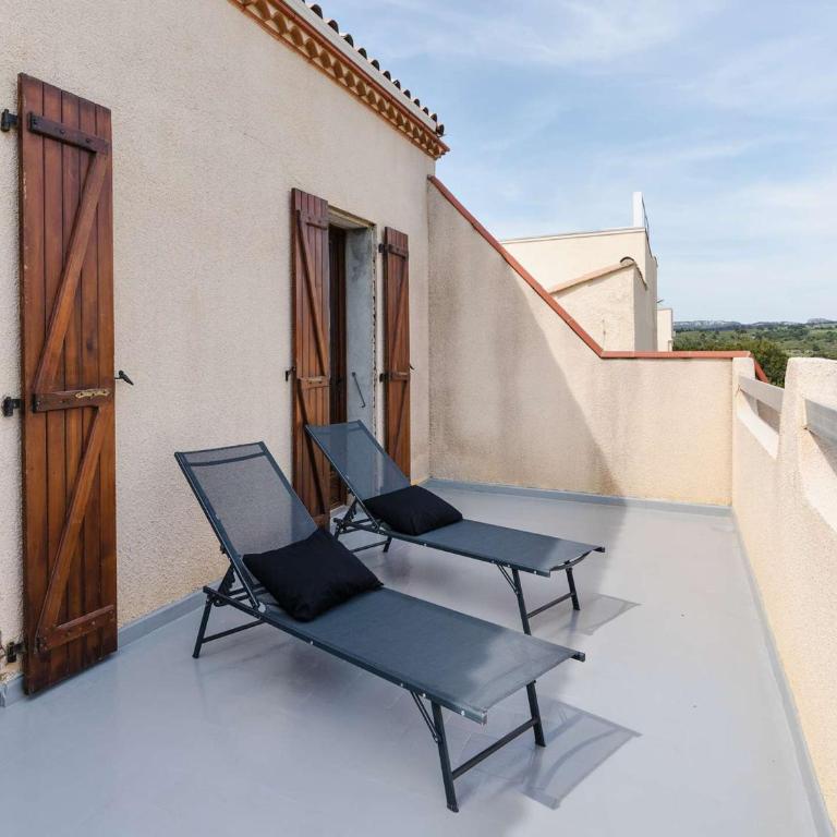 Villa familiale spacieuse à Narbonne-Plage pour 6 pers, parking privé, animaux admis - FR-1-409-194 - Villa - 10