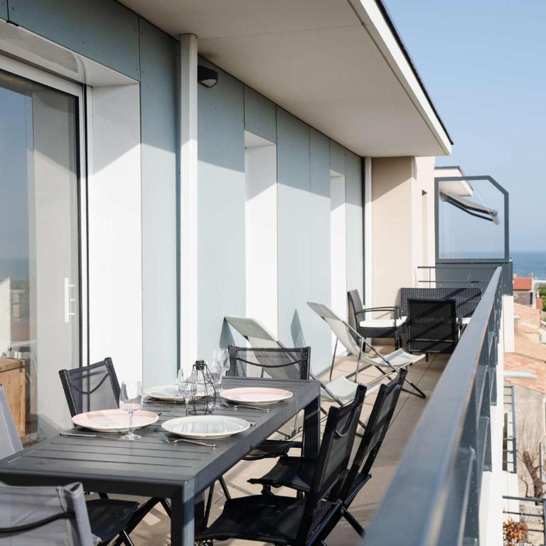 Appartement lumineux et climatisé avec WIFI et parking à Narbonne-Plage - FR-1-409-202 - Apartment - 1