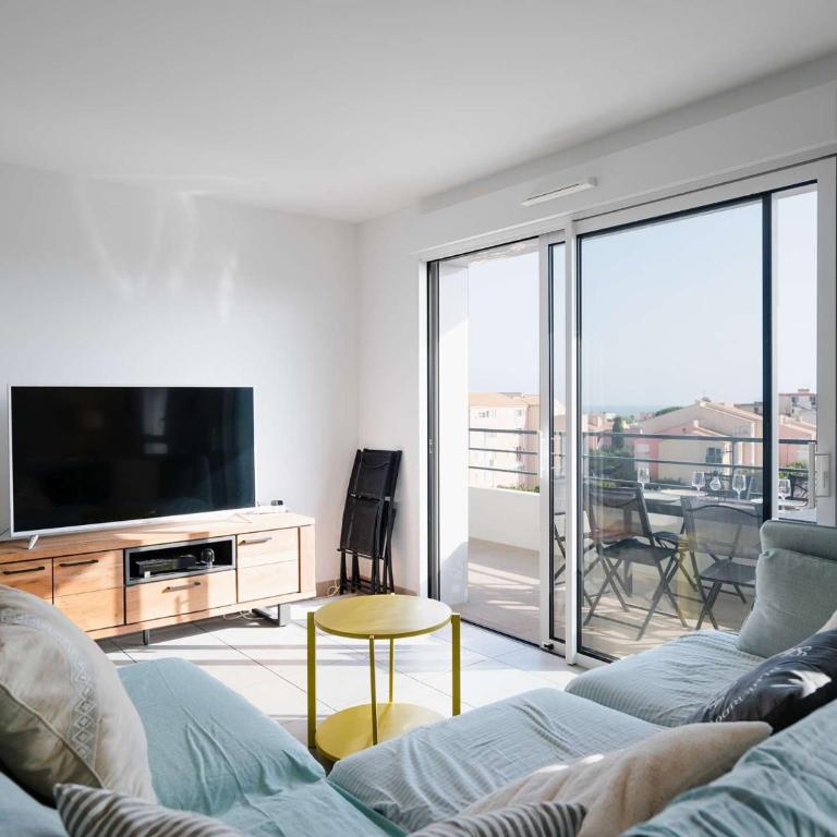 Appartement lumineux et climatisé avec WIFI et parking à Narbonne-Plage - FR-1-409-202 - Apartment - 2