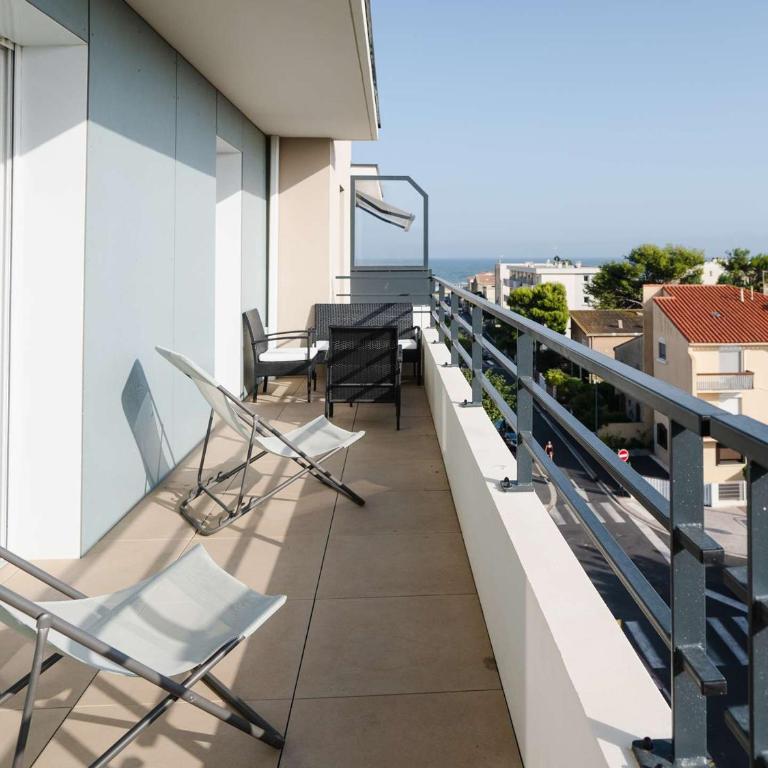 Appartement lumineux et climatisé avec WIFI et parking à Narbonne-Plage - FR-1-409-202 - Apartment - 11
