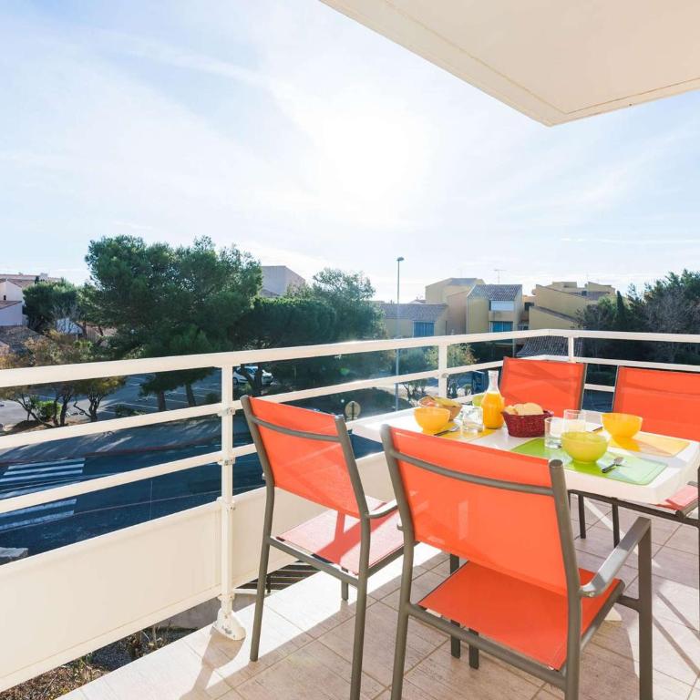 Appartement moderne 3 pièces, à 300m plage, parking, WIFI, Narbonne-Plage - FR-1-409-214 - Apartment - 1