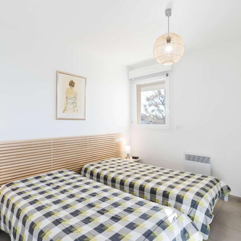 Appartement moderne 3 pièces, à 300m plage, parking, WIFI, Narbonne-Plage - FR-1-409-214 - Apartment - 5