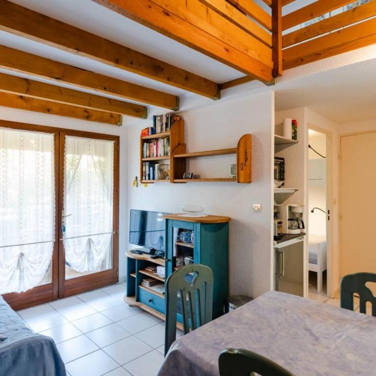 Pavillon T2 Mezzanine climatisé, piscine, Wifi, proche lagune et plage, parking, non-fumeur - FR-1-409-237 - Villa - 12