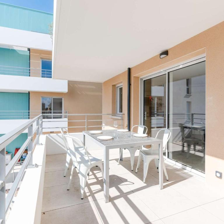 T3 climatisé, proche plage, neuf, WIFI inclus, parking privé - FR-1-409-230 - Apartamento - 2