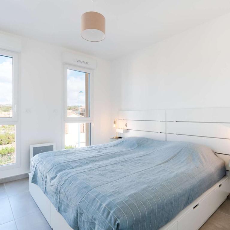 T3 climatisé, proche plage, neuf, WIFI inclus, parking privé - FR-1-409-230 - Apartamento - 11