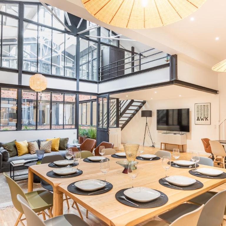 Fantastic Architect Loft - 10 guests - near Metro - Appartement - 1