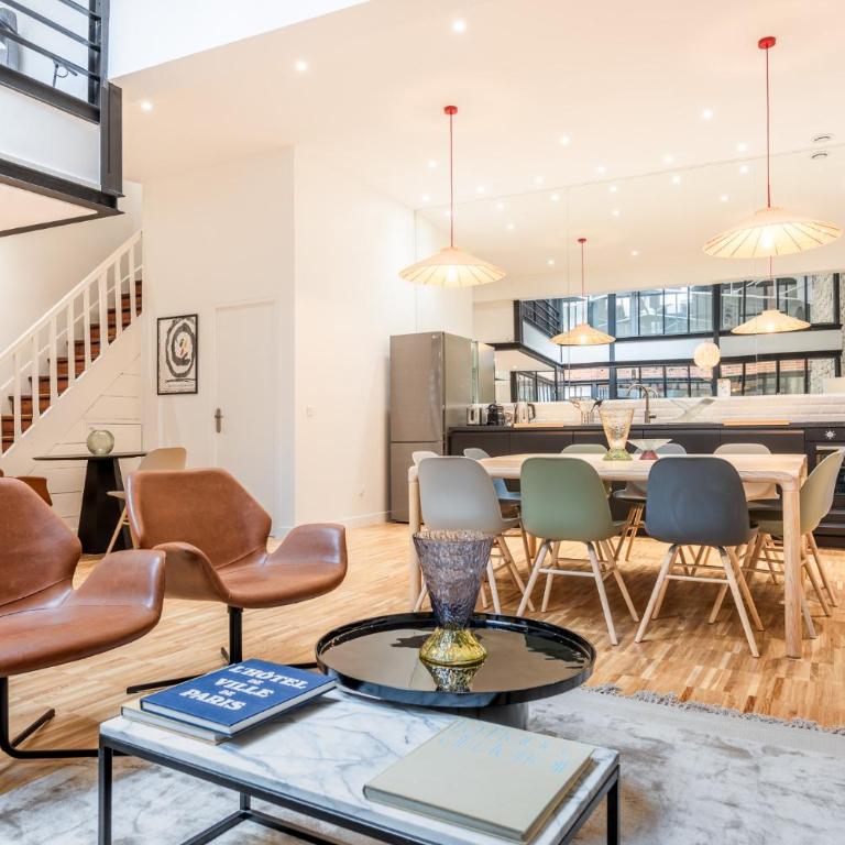Fantastic Architect Loft - 10 guests - near Metro - Appartement - 12