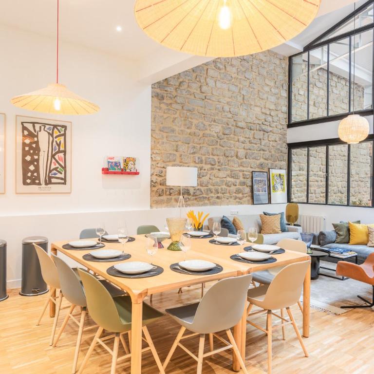 Fantastic Architect Loft - 10 guests - near Metro - Appartement - 5