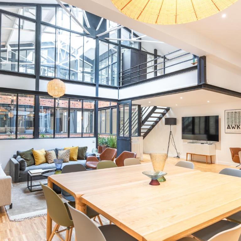 Fantastic Architect Loft - 10 guests - near Metro - Appartement - 8