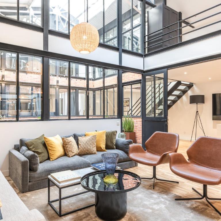 Fantastic Architect Loft - 10 guests - near Metro - Appartement - 10