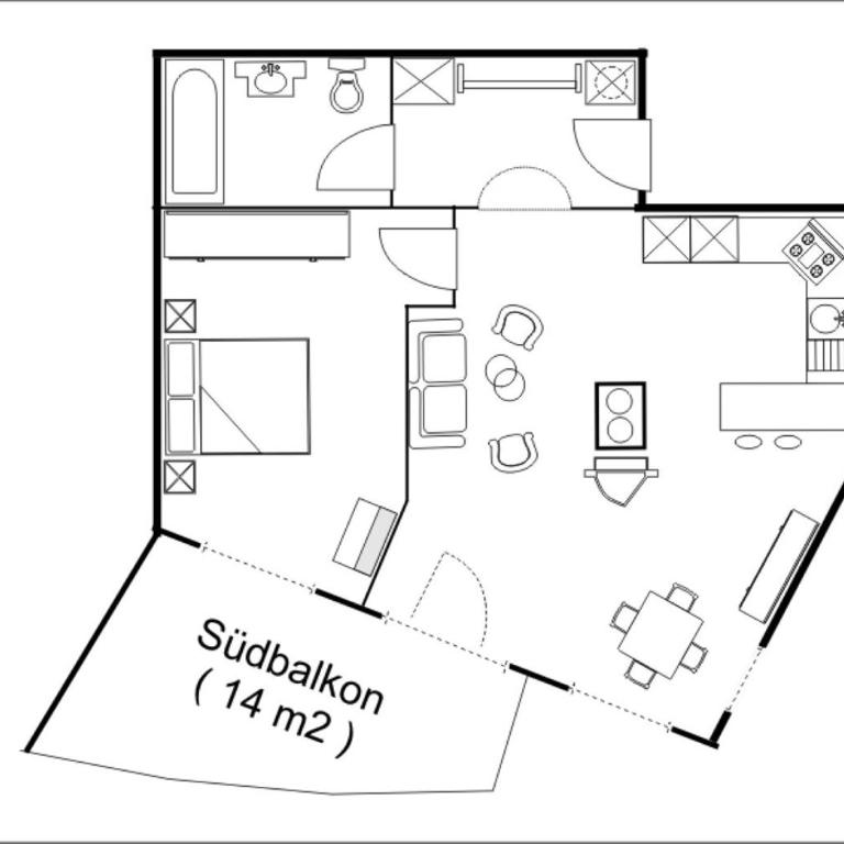 Trü-Sura Nr. 7 - Apartment mit Blick auf die Berge - 15
