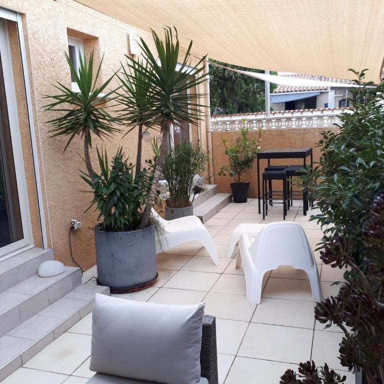 La Casa Tranquilia chez Véro et JJ Studio à Marseillan - Appartement 1 Chambre - 18