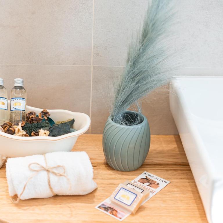 Acqua di Civita Beauty & Rooms IL PONTE - Camera Matrimoniale con Terrazza - 26