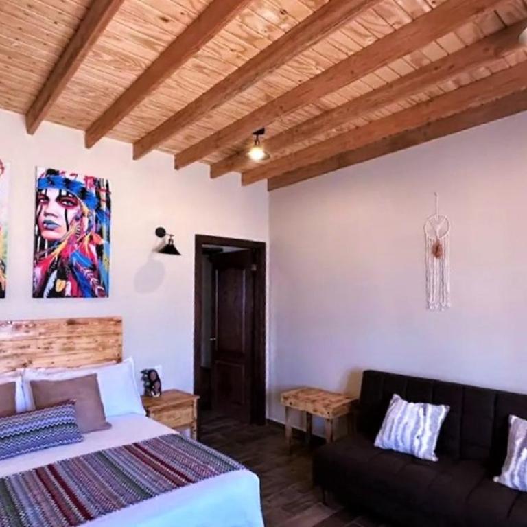 Grape Valley Old West Cabins - Double Room with Mountain View - 12