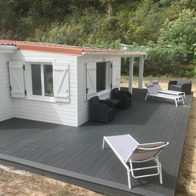 Biscarrosse Lac - Maguide -Modern Chalet - Chalet 3 Chambres - 1