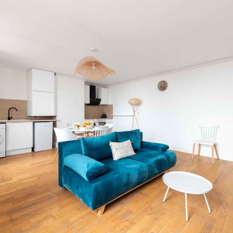 Charmand duplex avec vue sur la cité & les toits - Apartment mit 2 Schlafzimmern - 7