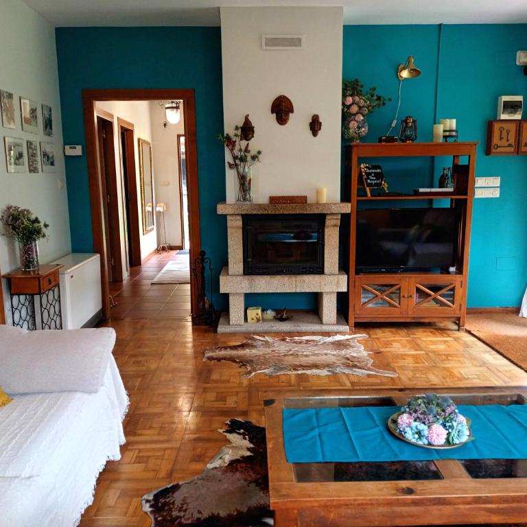 Casa Rural Pontevedra con piscinajardínbarbacoa - Four-Bedroom House - 71