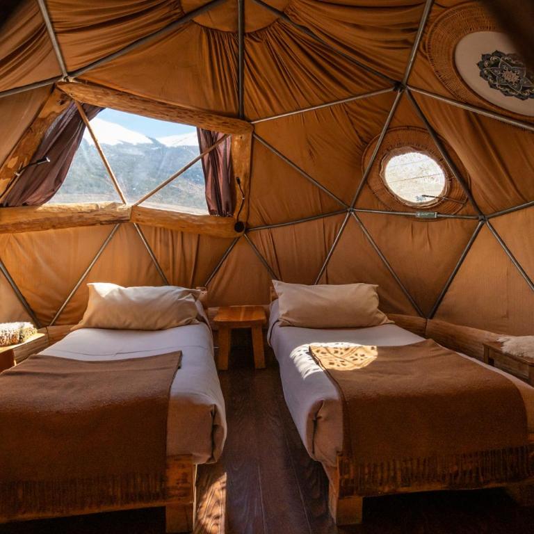 EcoCamp Patagonia - Basic Double or Twin Room with Shared Bathroom - 12