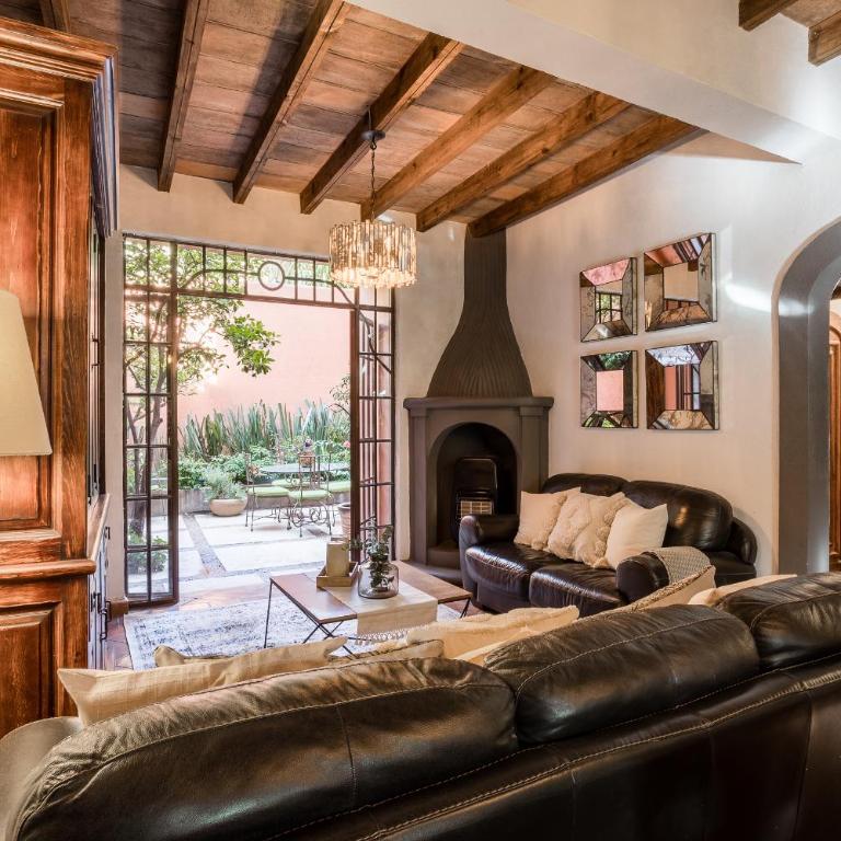 3BR Garden Home with Rooftop & Garage in Centro San Miguel de Allende - Three-Bedroom House - 22