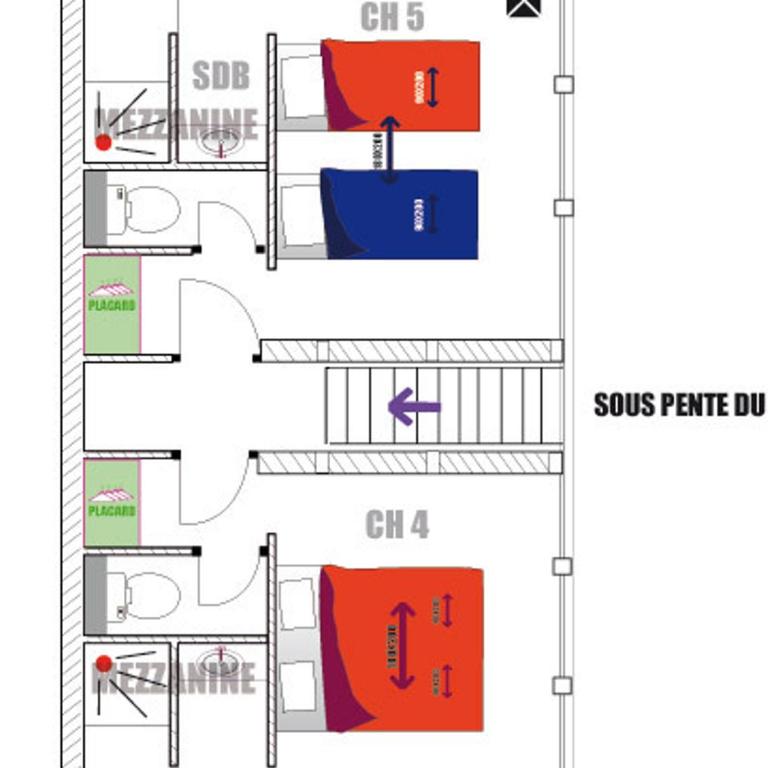 Chalet 12 pers. à La Plagne avec sauna, jacuzzi et animaux admis - FR-1-455-238 - Chalet - 15