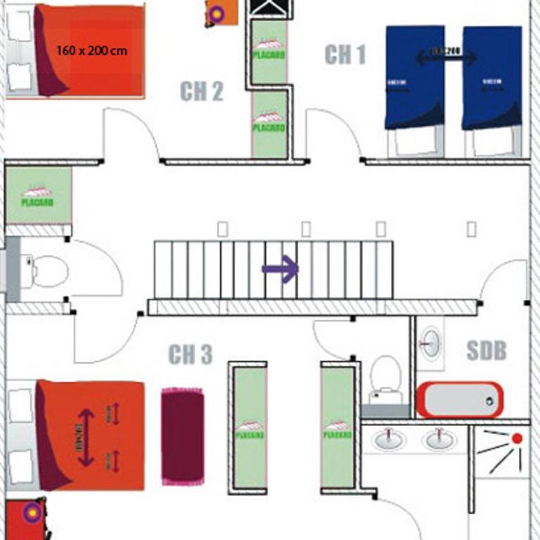 Chalet de luxe pour 12 pers., sauna et jacuzzi - FR-1-455-239 - Chalet - 13
