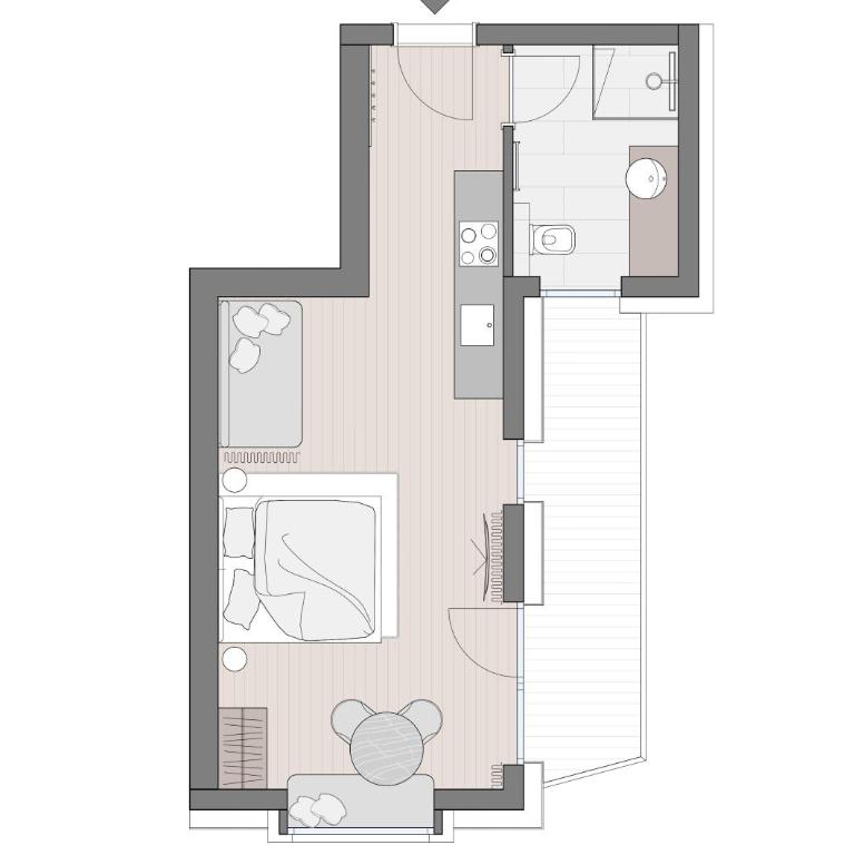 Zellrooms - Studio - 1