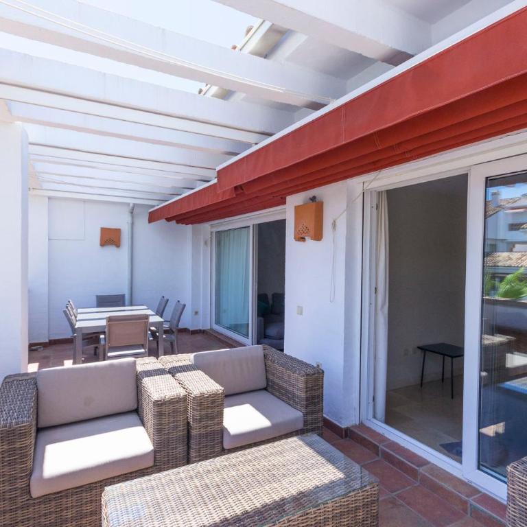 Las Cañas Beach ático 3 dorm milla de Oro Marbella - Apartamento de 3 dormitorios con vistas al mar - 12
