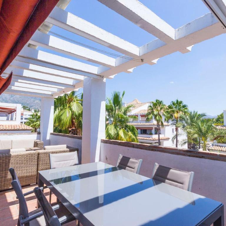 Las Cañas Beach ático 3 dorm milla de Oro Marbella - Apartamento de 3 dormitorios con vistas al mar - 1
