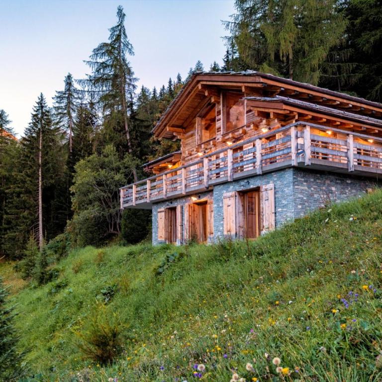 Authentic Swiss Spa Chalet Nesoya Jacuzzi Sauna - Chalet - 5