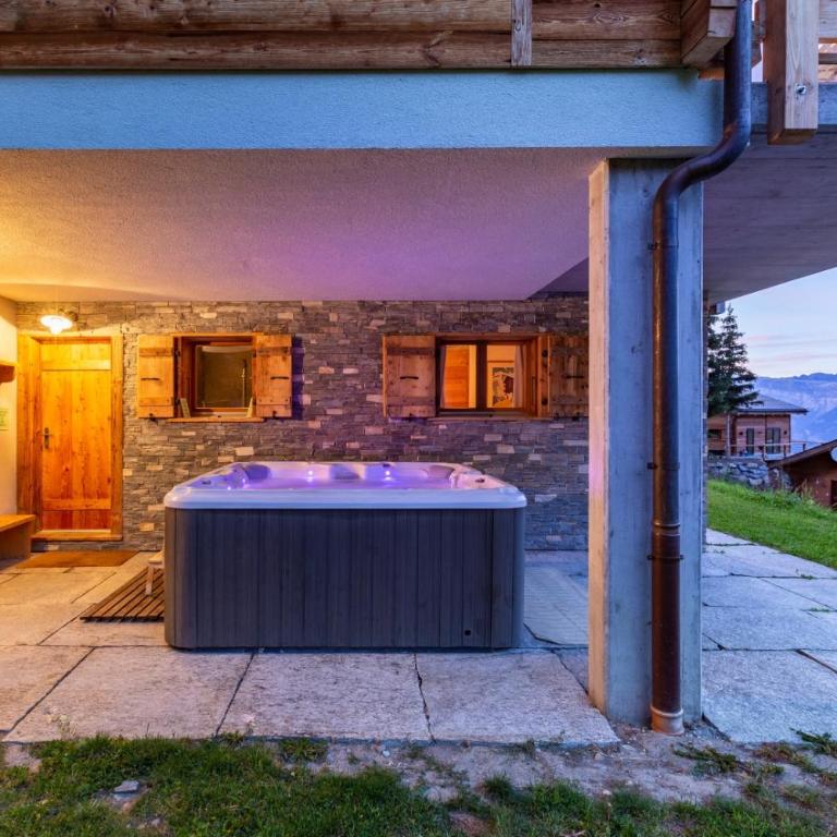 Authentic Swiss Spa Chalet Nesoya Jacuzzi Sauna - Chalet - 25