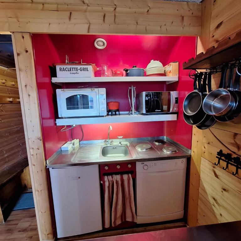 2 pièces pour 5 pers. aux Villards, Arc 1800, animaux admis - FR-1-411-31 - Appartement (5 Adultes) - 13