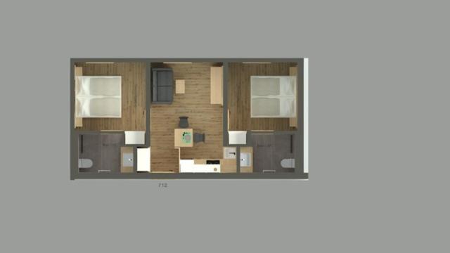 MANGGEI-BAU Appartements und Studios - Apartment mit 2 Schlafzimmern - 2