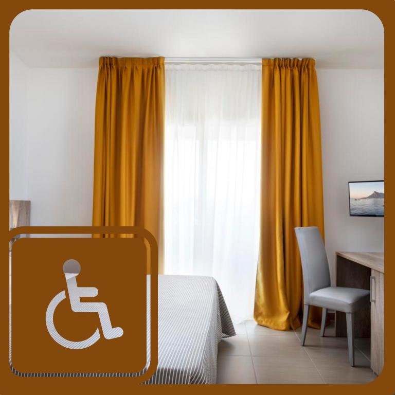 Hotel San Teodoro - Camera Matrimoniale/Doppia con Letti Singoli - Accesso Disabili - 3