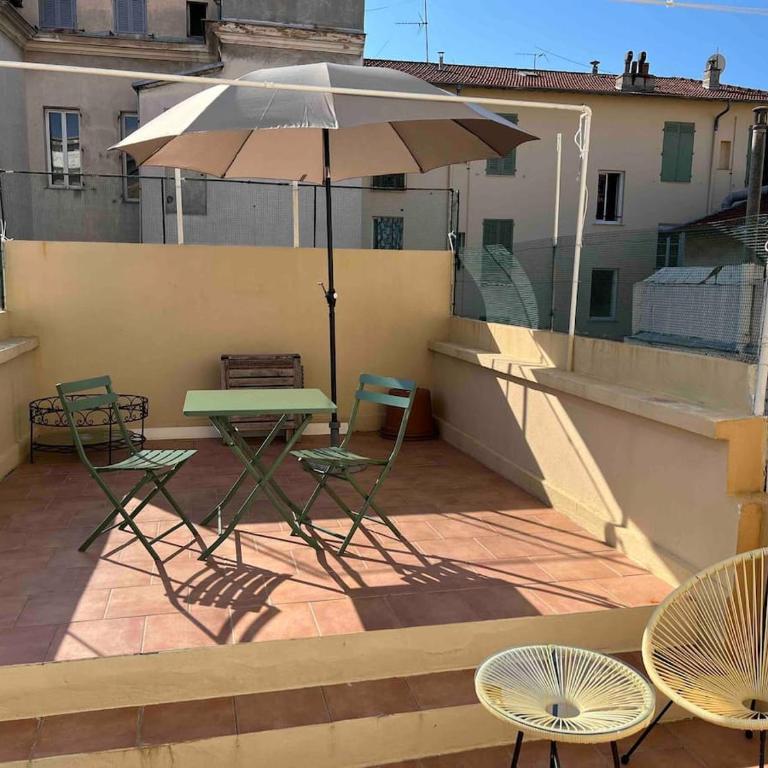 AMAZING STUDIO - GRANDE TERRASSE - COEUR DE VILLE - WIFI - AC - Studio avec Terrasse - 1