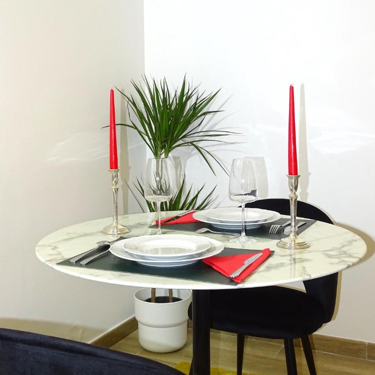 TILIA JOURDAN-Studio Cosy Aix Centre-Cours MIRABEAU-PARKING-WIFI-SMART TV-RUE CALME - Appartement 1 Chambre - 3