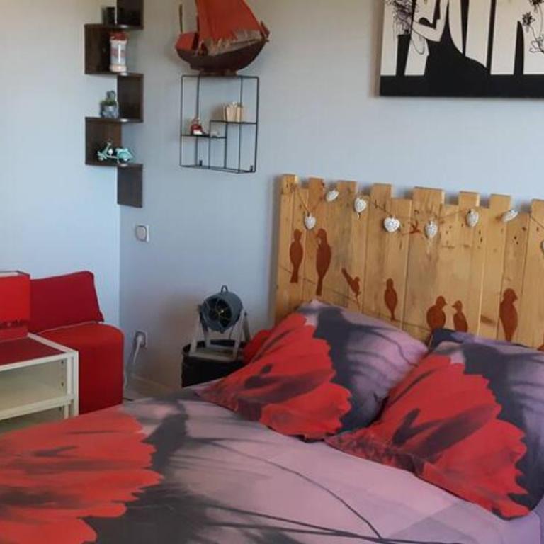 Chambre à louer dans villa St Clair-V-vue étang Thau - Chambre Double - 4
