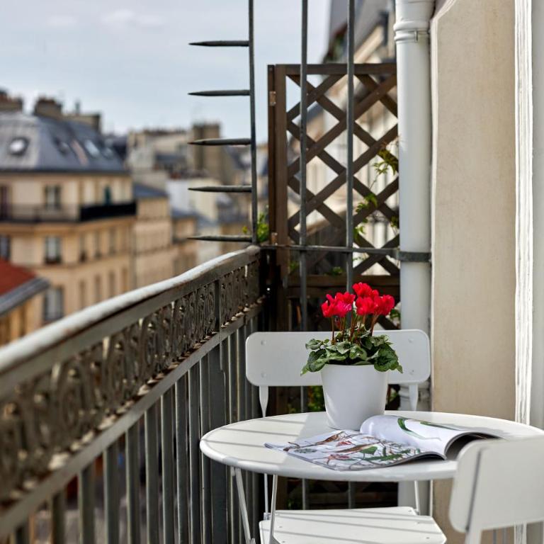 Les Plumes Hotel - Chambre Double Classique avec Balcon ou Terrasse - 3