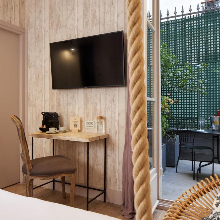 Les Plumes Hotel - Chambre Double Classique avec Balcon ou Terrasse - 7