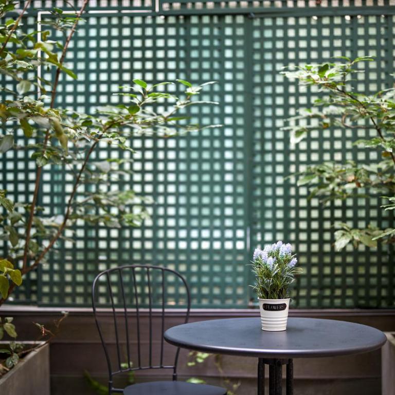 Les Plumes Hotel - Chambre Double Classique avec Balcon ou Terrasse - 8