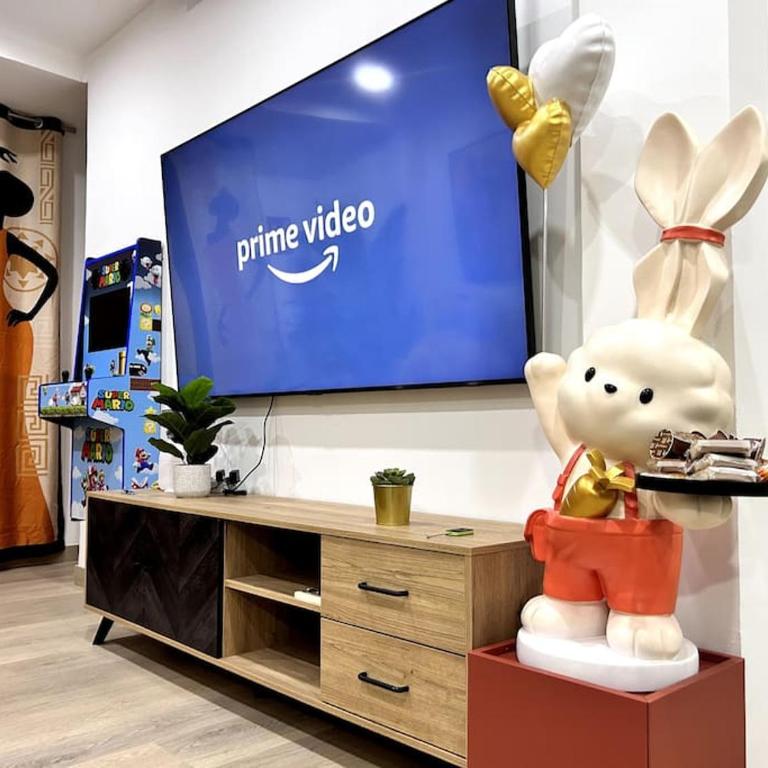 LUJO Parking, Proyector, Maquinita y Patinetes - Apartamento de 3 dormitorios - 10