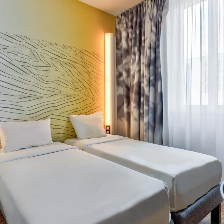 B&B HOTEL Dijon Centre - Chambre Lits Jumeaux - 3