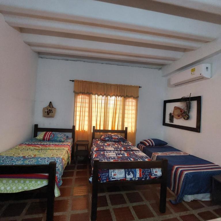 Cabaña Ecoturismo Los Mangos - Habitación Familiar con baño - 12
