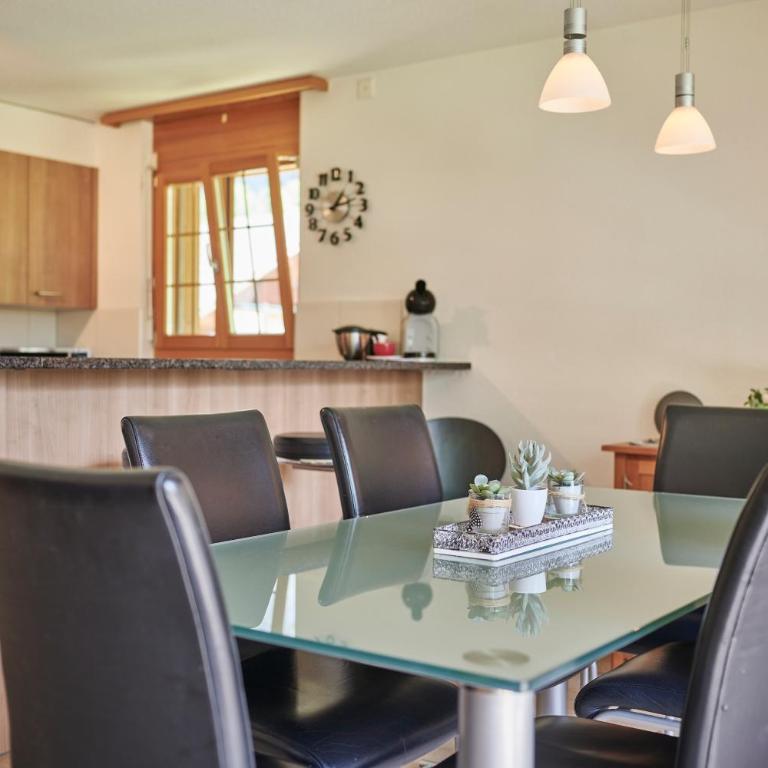 Apartment Silberhorn, outstanding view, spacious, family friendly - Apartment mit 3 Schlafzimmern - 26